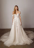 Elegant Off The Shoulder Sweetheart Lace Applique A Line Wedding Dresses